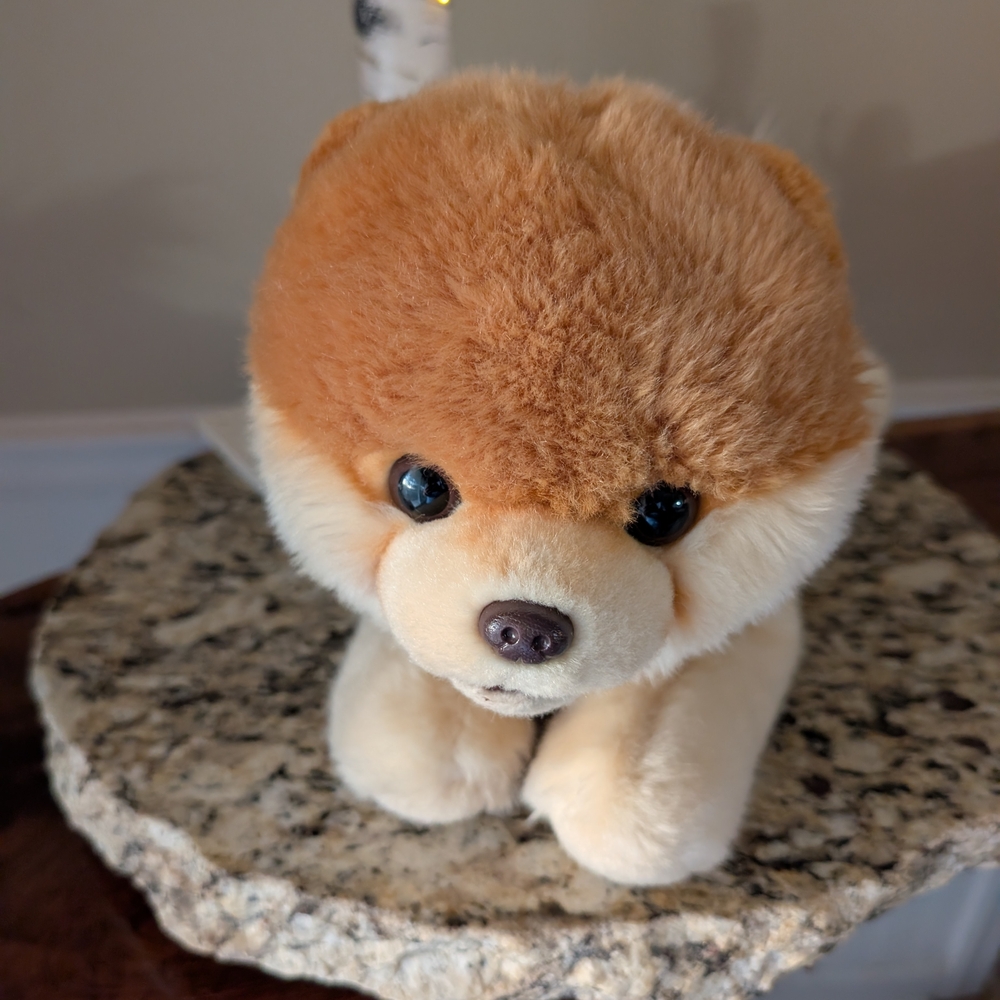 Gund Plush Pomeranian Dog - Cream and Brown